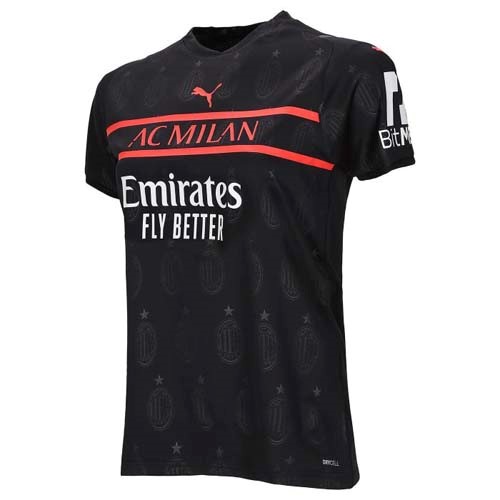 Camiseta AC Milan Tercera equipo Mujer 2021-22